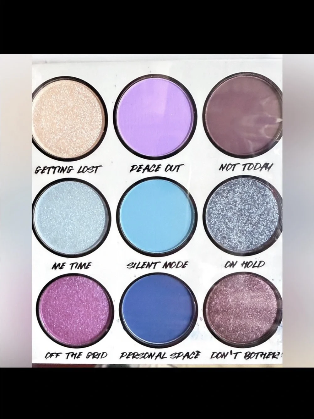 BH Cosmetics Do Not Disturb 9-color eyeshadow palette sealed New Women’s makeup